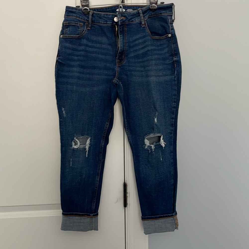 Old Navy Rockstar distressed skinny jeans